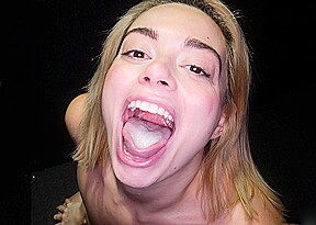WTF Sophia! 12 cumshots drained and swallowed!