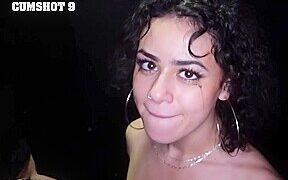 Right On Robbin, Thats How You Swallow Cum! With Sharon Babe