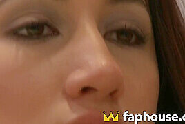 Sultry teen with small boobs and piercing gets soaked in sultry XXX porn!
